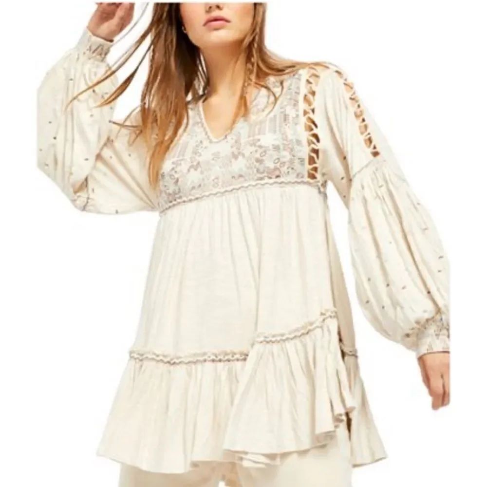 NWT FP Much Love tunic top. XS